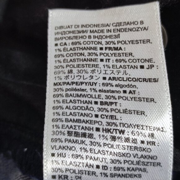 GAP jeans wide leg women's size 30 indigo blue snap button pockets closer - Picture 8 of 16